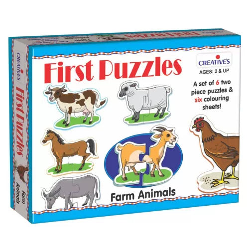 First Puzzles – Farm Animals