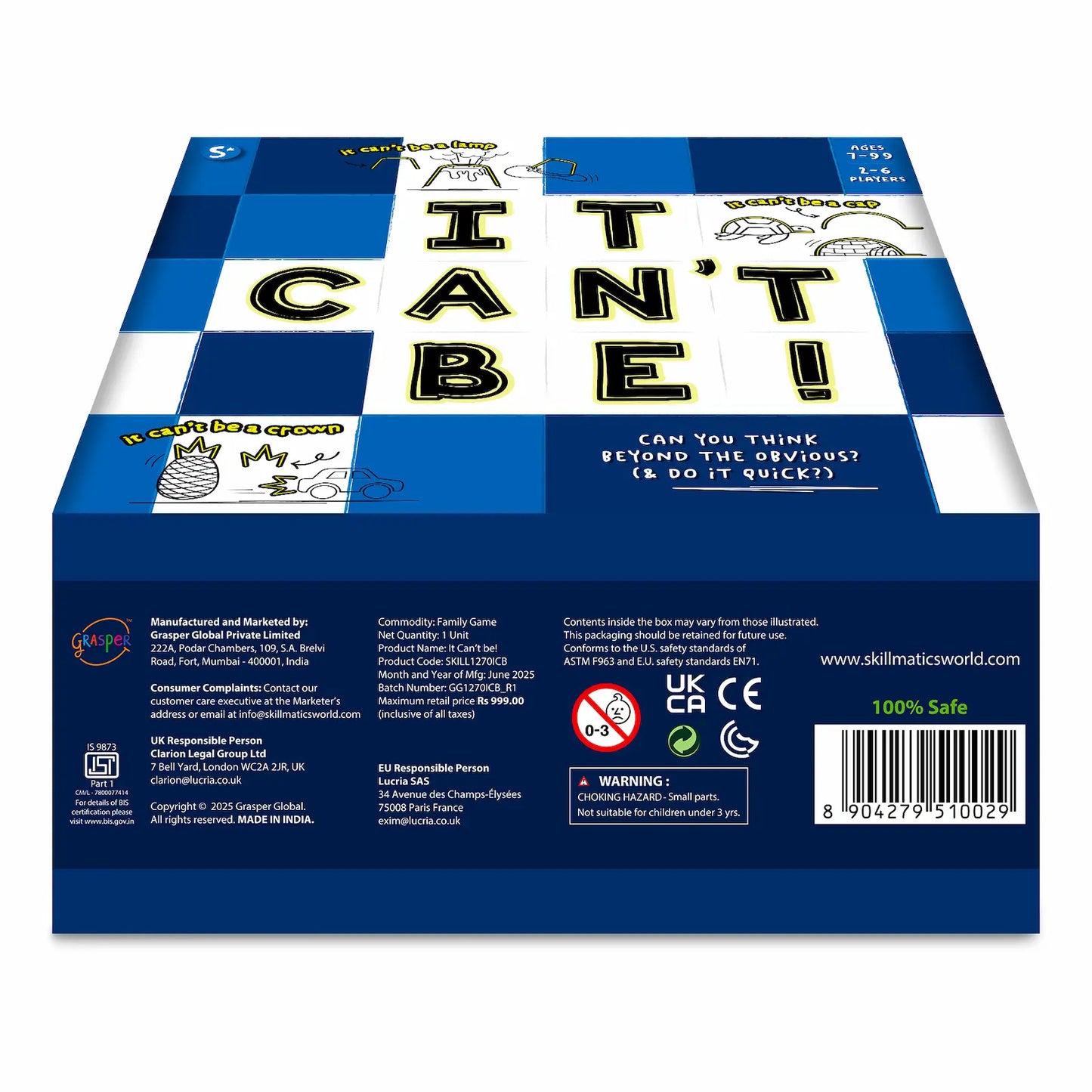It Can't Be! | Fast-Paced Creative Game (ages 7+)