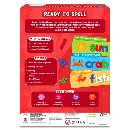 Ready To Spell | Learning Activities (ages 4-7)