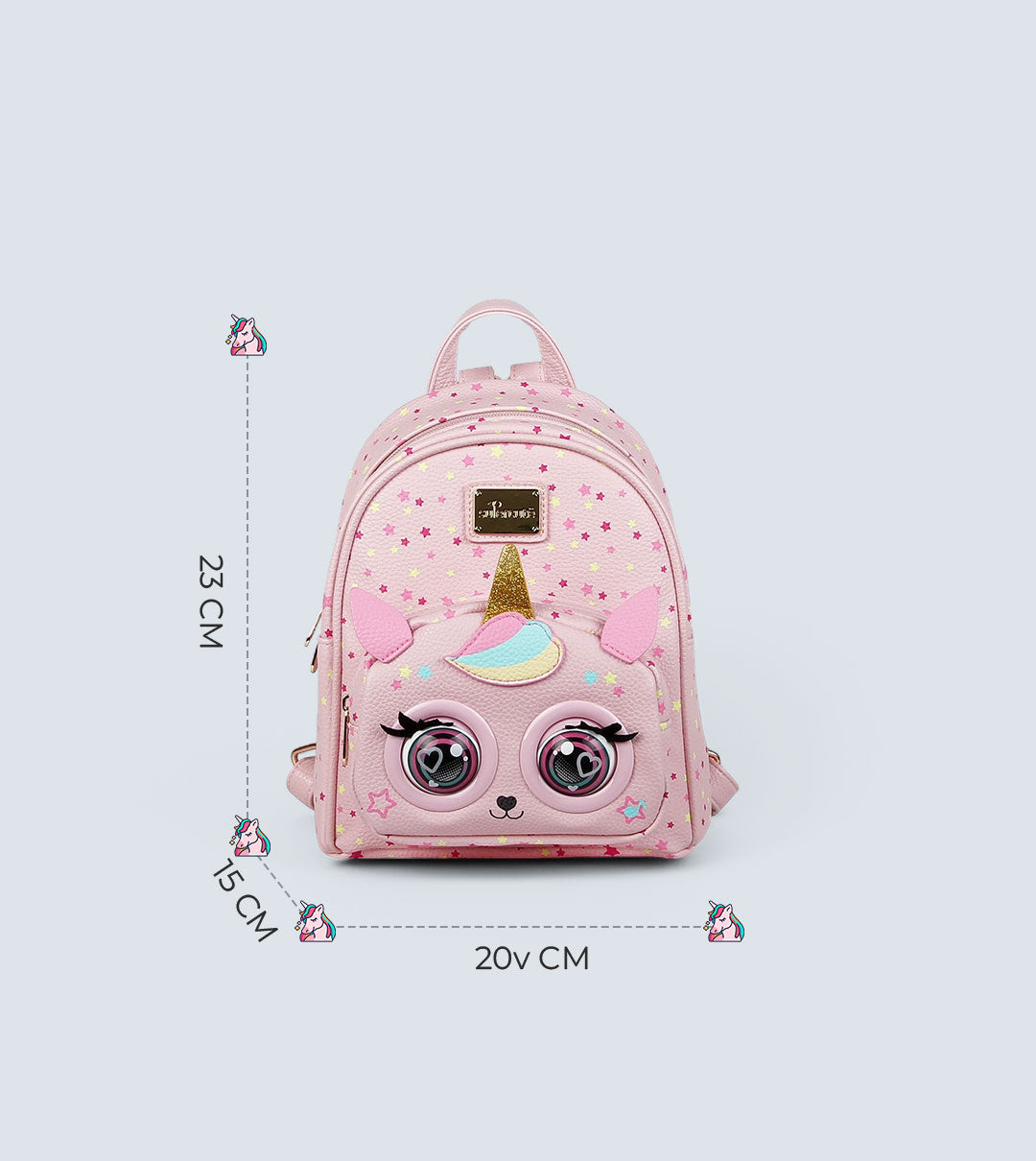 Winking Elf Backpack - Unicorn | Interactive Winking Eyes, Talking Mode & Music Playback | TYKLE