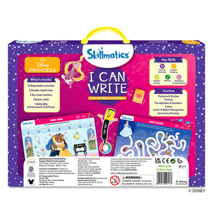 I Can Write Disney Princess | Reusable Activity Mats (ages 3-6)