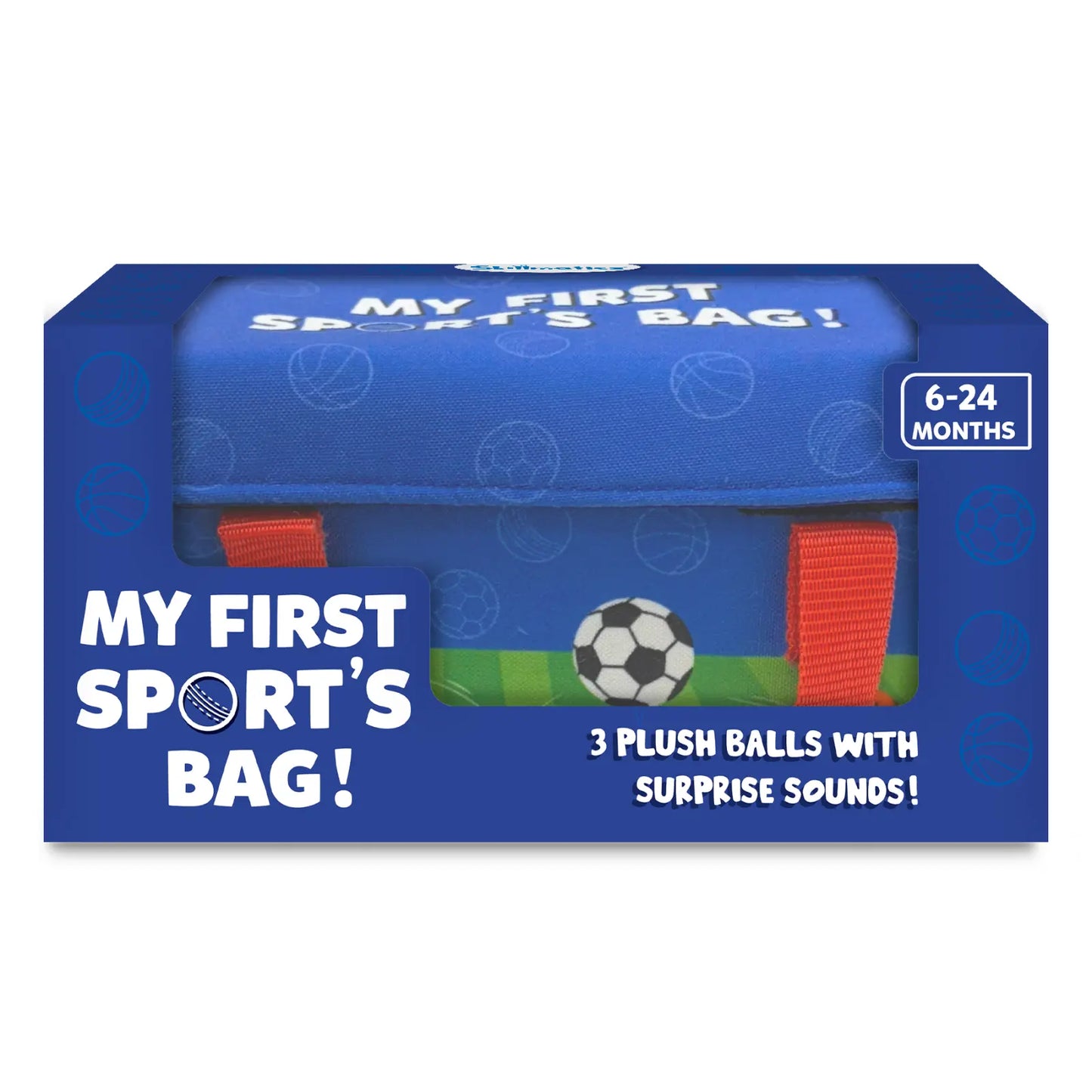 My First Sports Bag! Plush Sports Bag Playset for Babies (6-24 months)
