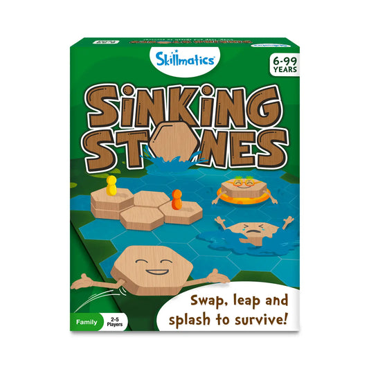 Sinking Stones | Strategy Board Game (ages 6+)