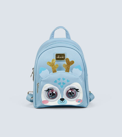 Winking Elf Backpack - Fawn | Interactive Winking Eyes, Talking Mode & Music Playback | TYKLE