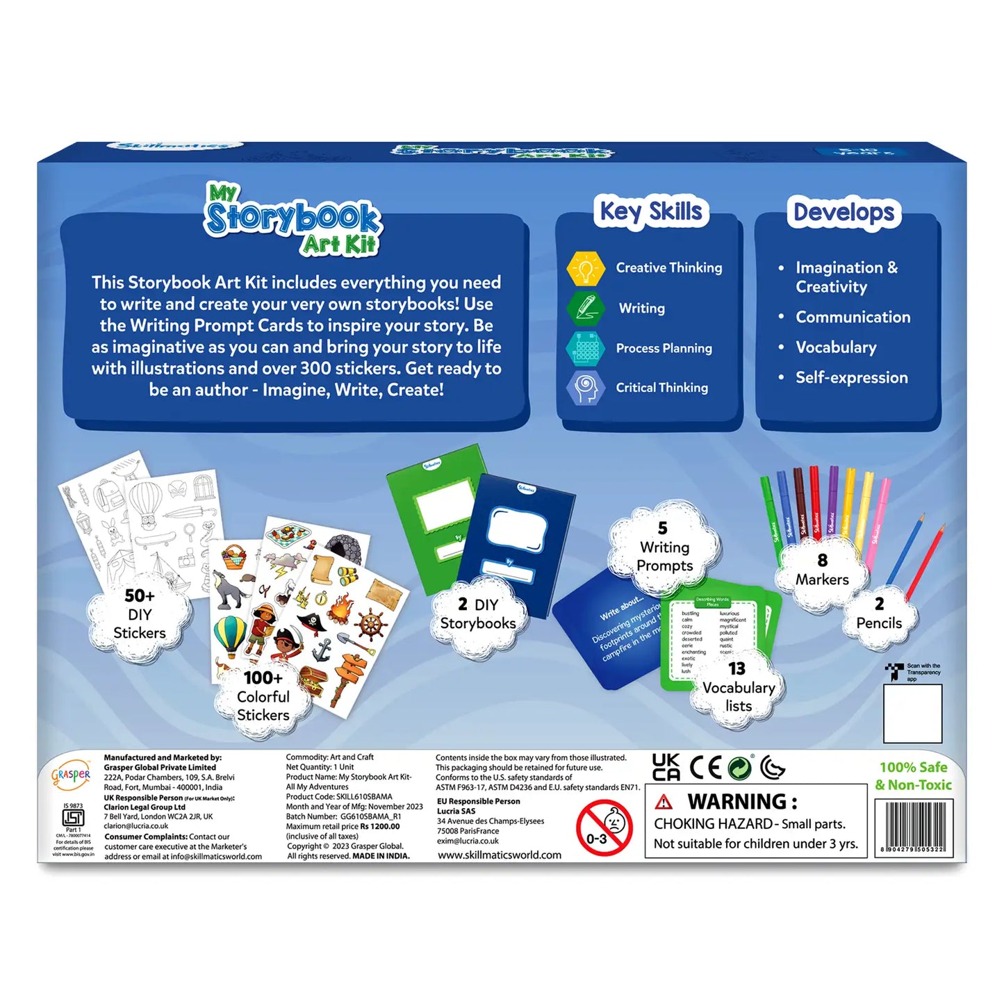 My Storybook Art Kit - All My Adventures (ages 5-10)