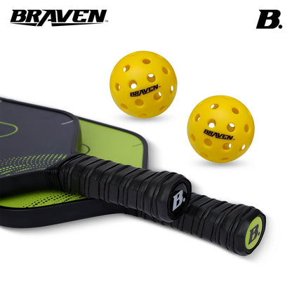 Skoodle Braven Pickel Bat Fibre Glass 16Mm - 2 Bats With 4 Balls