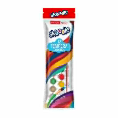 Skoodle 12 Tempera Colours