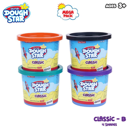 Skoodle Dough Star Mega 125 Gm - Pack Of 4B
