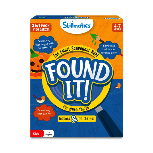 Found It! Combo: Indoor + Travel (ages 4-7)