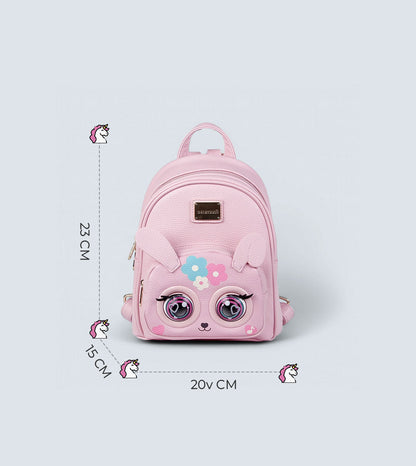 Winking Elf Backpack - Rabbit | Interactive Winking Eyes, Talking Mode & Music Playback | TYKLE