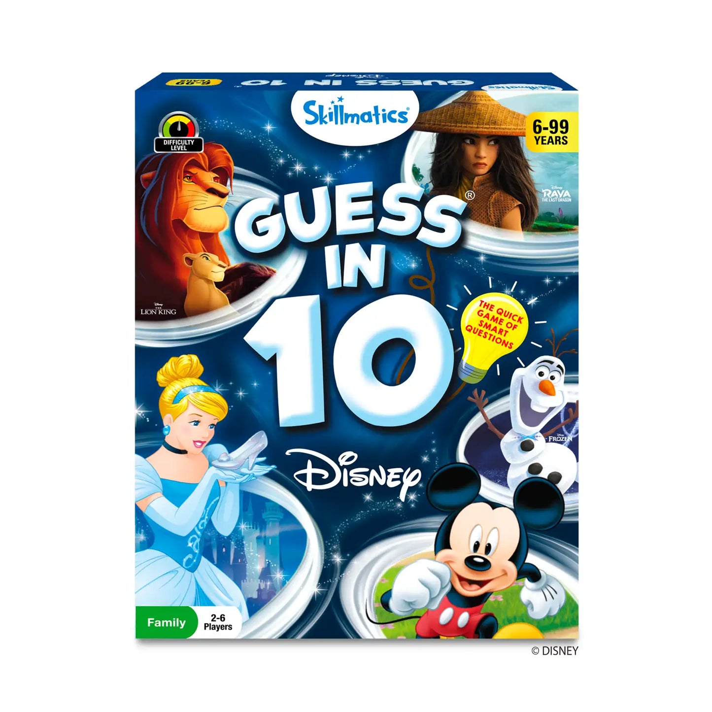 Guess in 10: Disney | Trivia Card Game (ages 6+)