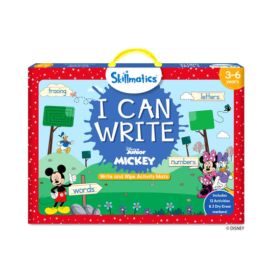 I Can Write Disney Junior Mickey Mouse | Reusable Activity Mats (ages 3-6)