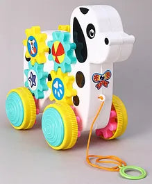 United Agencies Pull Along Honey Dog Toy-  (Colour May...