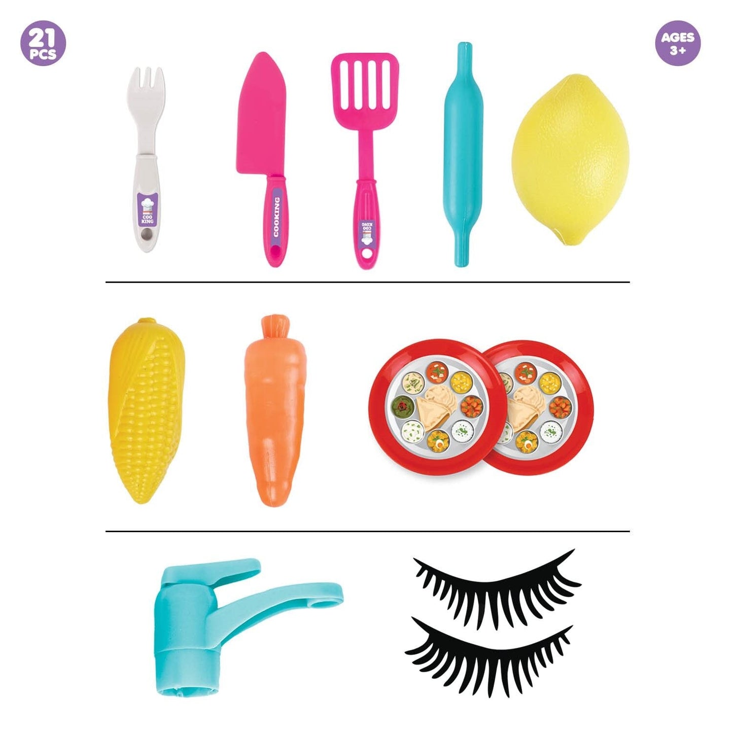 Skoodle Unicorn Kitchen Set