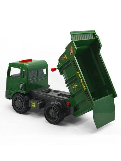 Motoplay Army Dumper Truck - Camouflage Military Toy | UATOYS