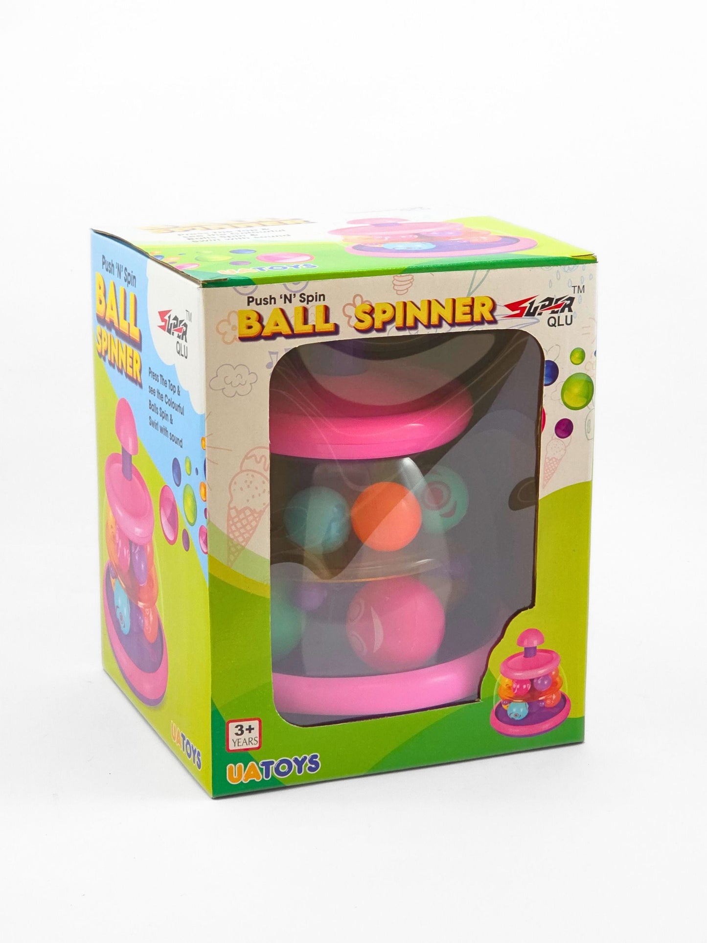 Ball Spinner - Rainbow Illusion & Sensory Toy | UATOYS