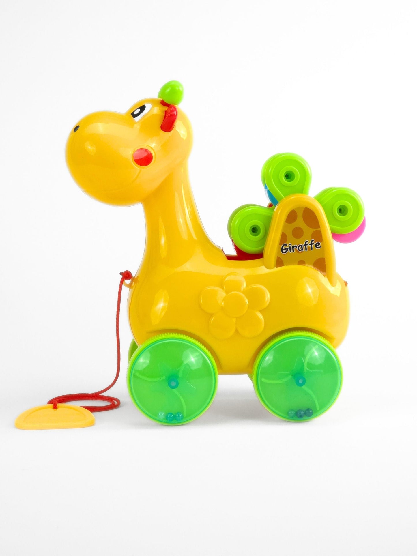 Giraffe Pull Along Toy - Walking Aid & Ferris Wheel Fun | UATOYS