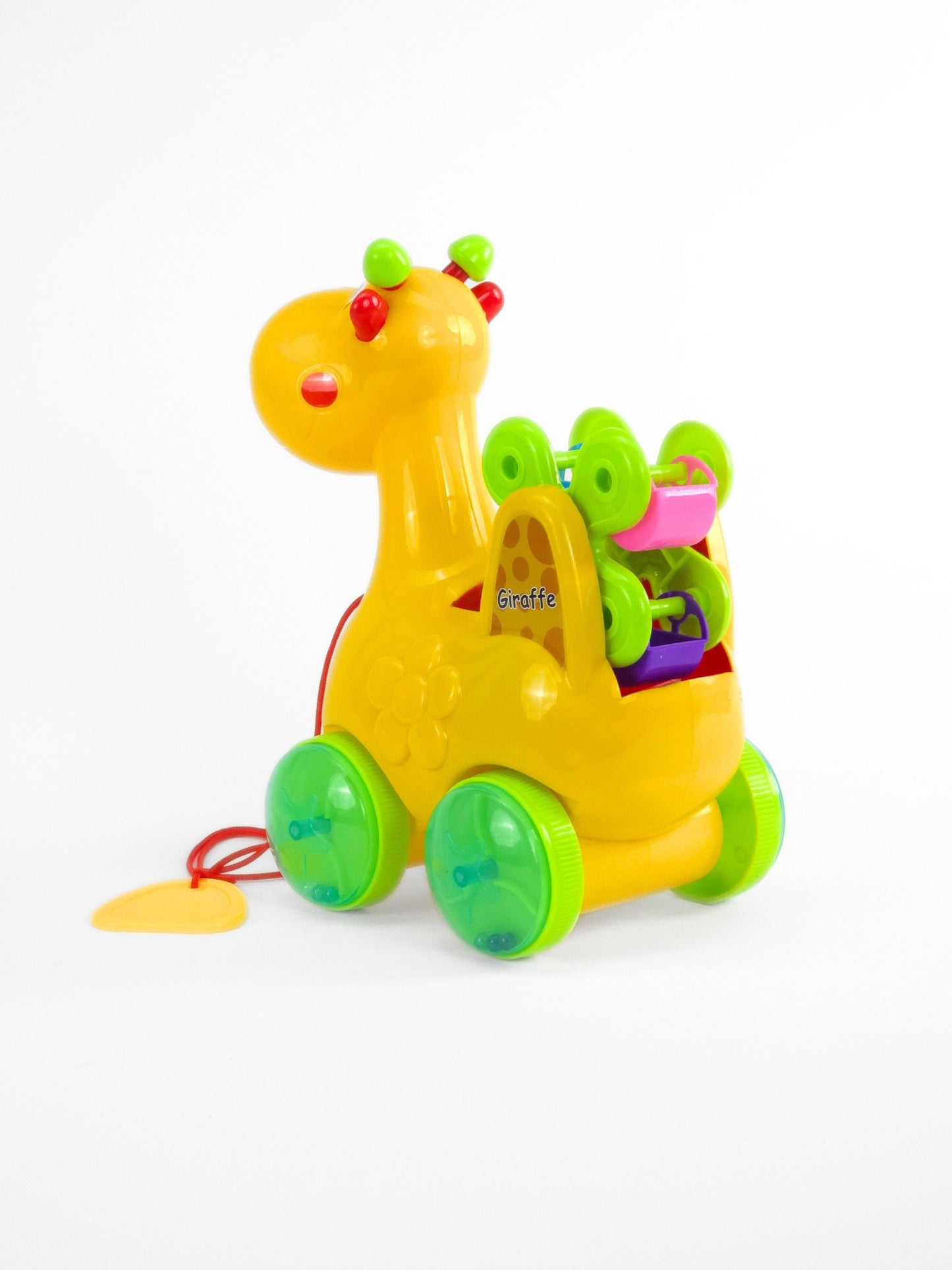 Giraffe Pull Along Toy - Walking Aid & Ferris Wheel Fun | UATOYS