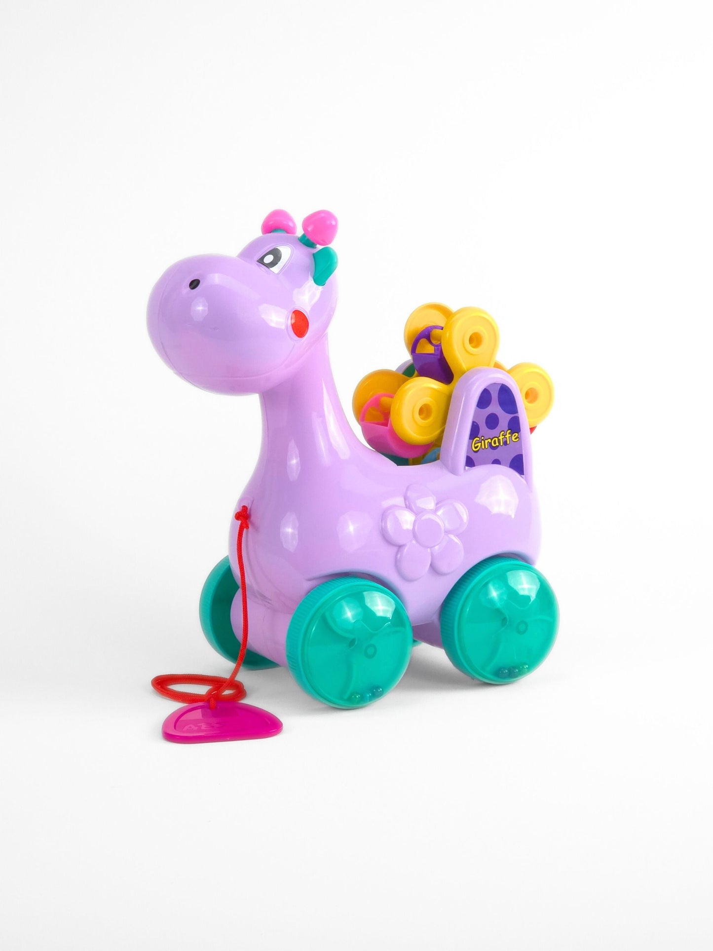 Giraffe Pull Along Toy - Walking Aid & Ferris Wheel Fun | UATOYS