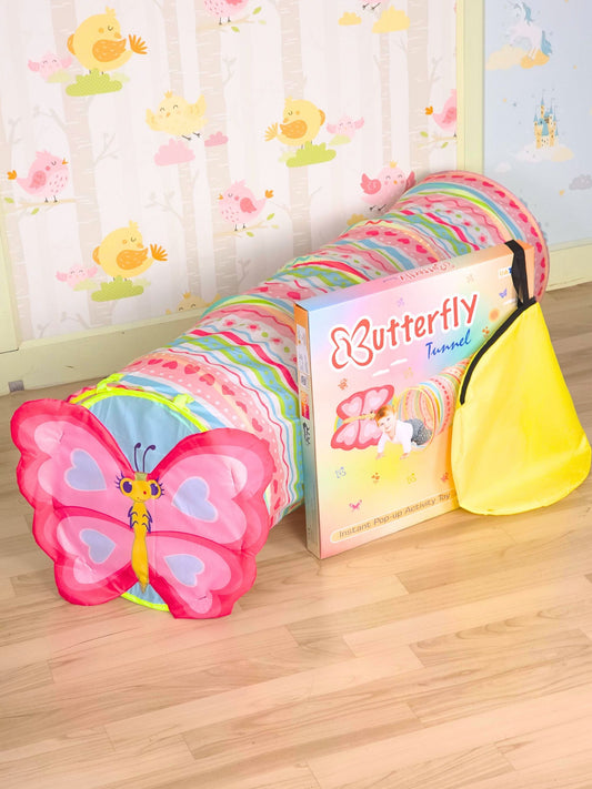 Butterfly Tunnel – Fun & Colorful Play Tunnel for Kids