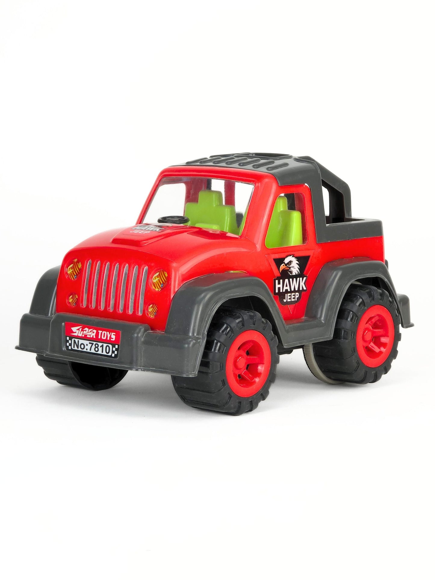 Hawk Jeep – Friction Powered Toy Car for Kids