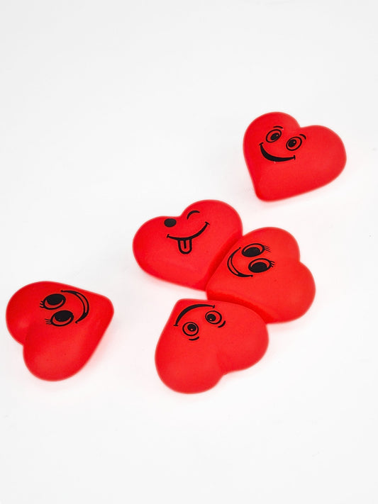 Little Hearts – Emoji Squeeze Toys (Pack of 5)