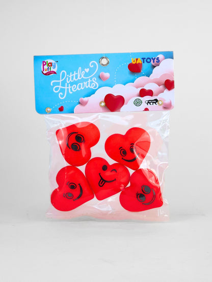 Little Hearts – Emoji Squeeze Toys (Pack of 5)