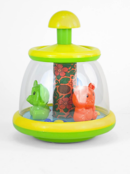Anand Jungle Spinner – Press & Spin Jungle Toy for Kids