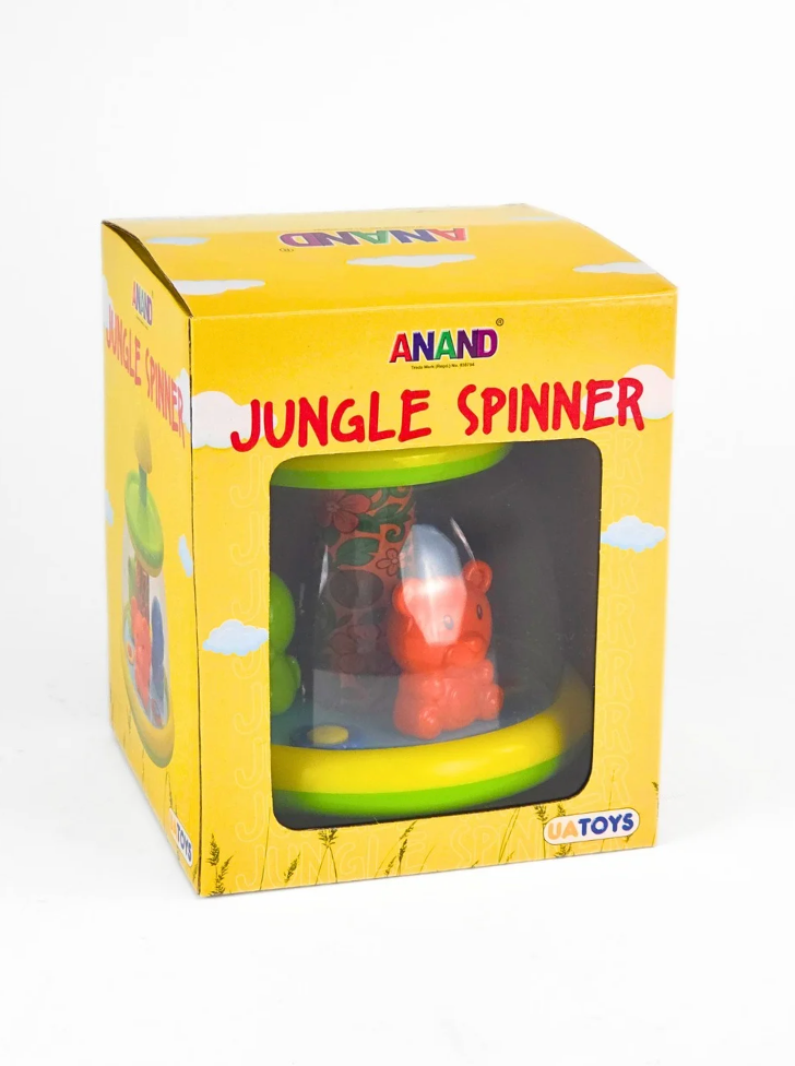 Anand Jungle Spinner – Press & Spin Jungle Toy for Kids