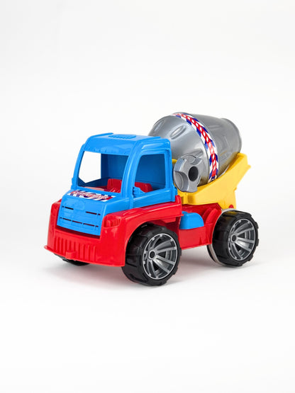City Cement Mixer – Friction Powered Construction Toy Truck