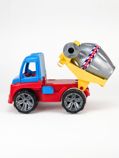 City Cement Mixer – Friction Powered Construction Toy Truck