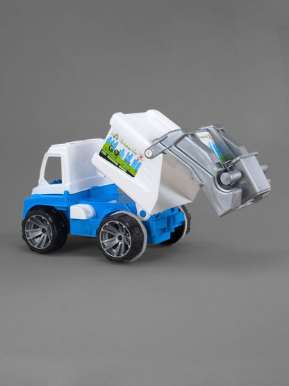 City Garbage Truck – Friction Powered Toy with Detachable Dustbin