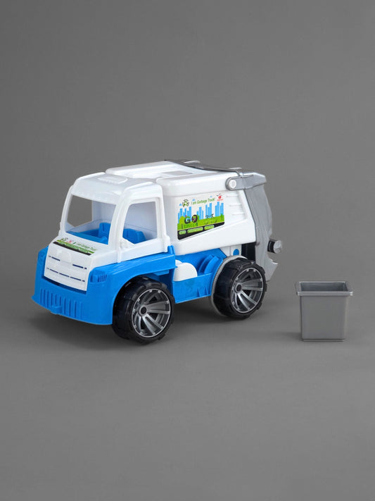 City Garbage Truck – Friction Powered Toy with Detachable Dustbin