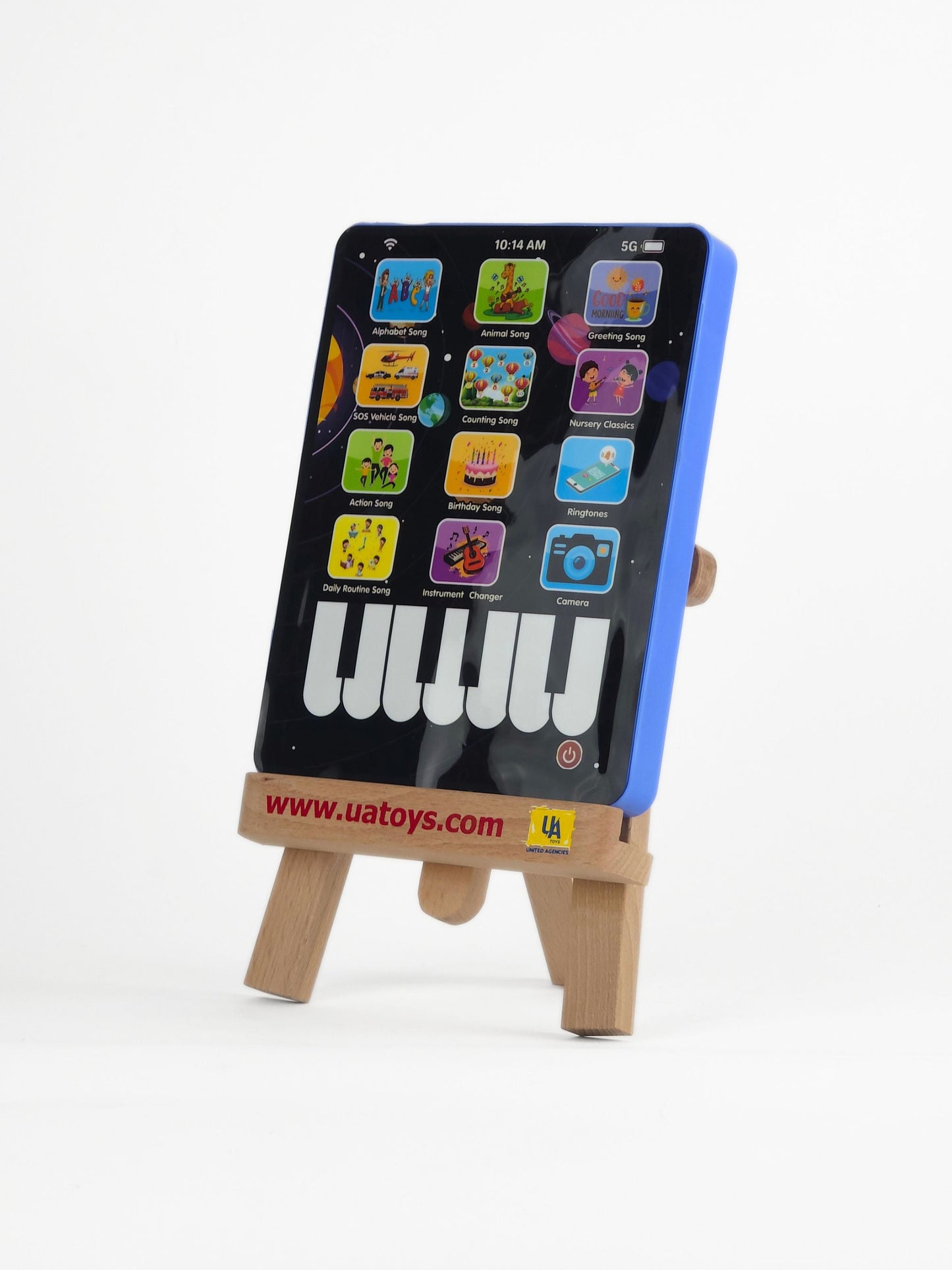 Smartypad Mini by UA Toys — 12-in-1 Musical Learning Tablet for Kids 2+