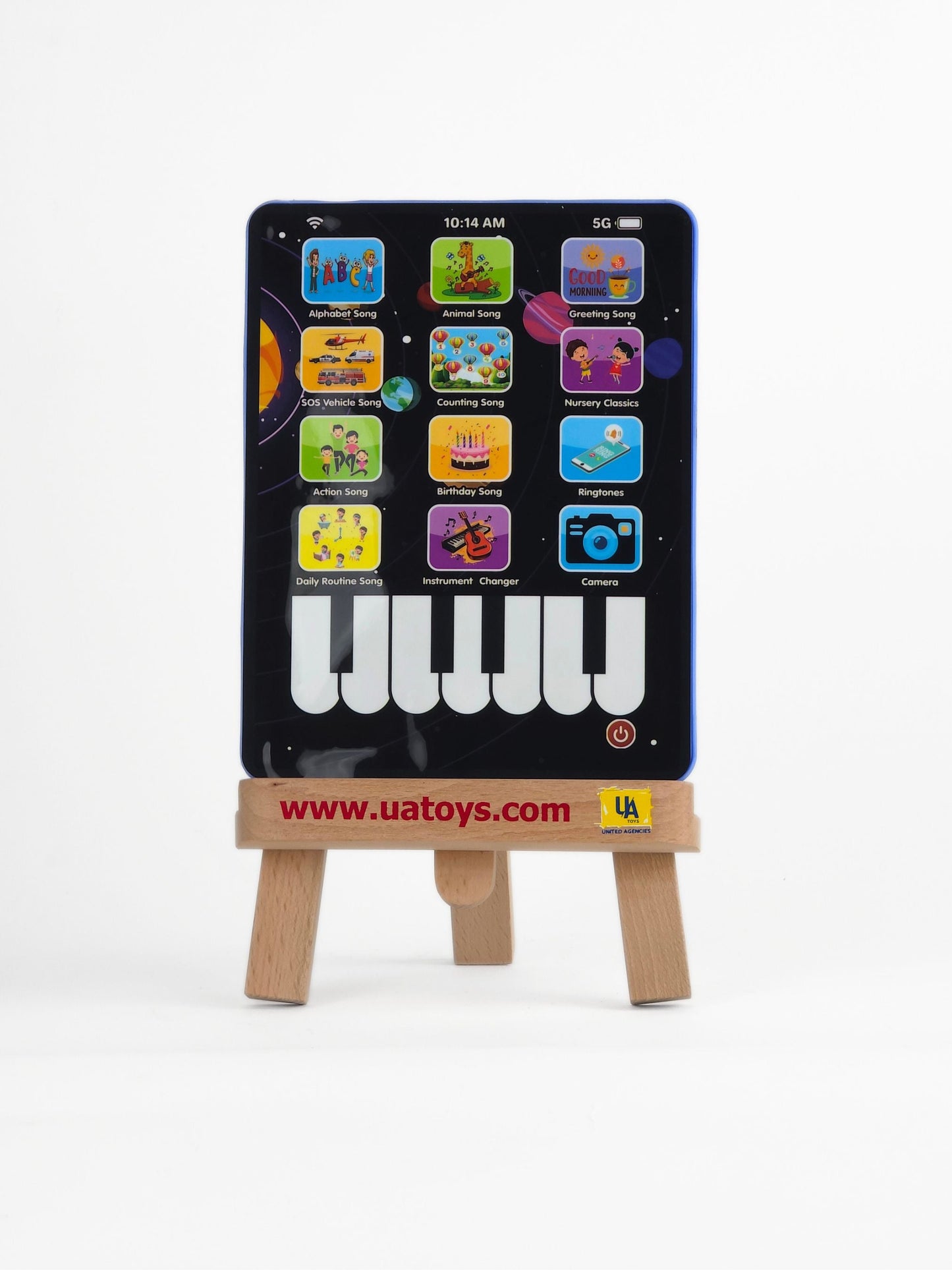 Smartypad Mini by UA Toys — 12-in-1 Musical Learning Tablet for Kids 2+