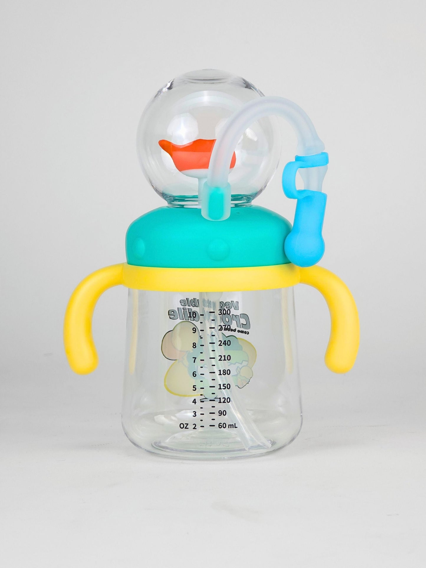 Fountain Whale Bottle – Fun Spill-Proof Toddler Water Bottle | TYKLE