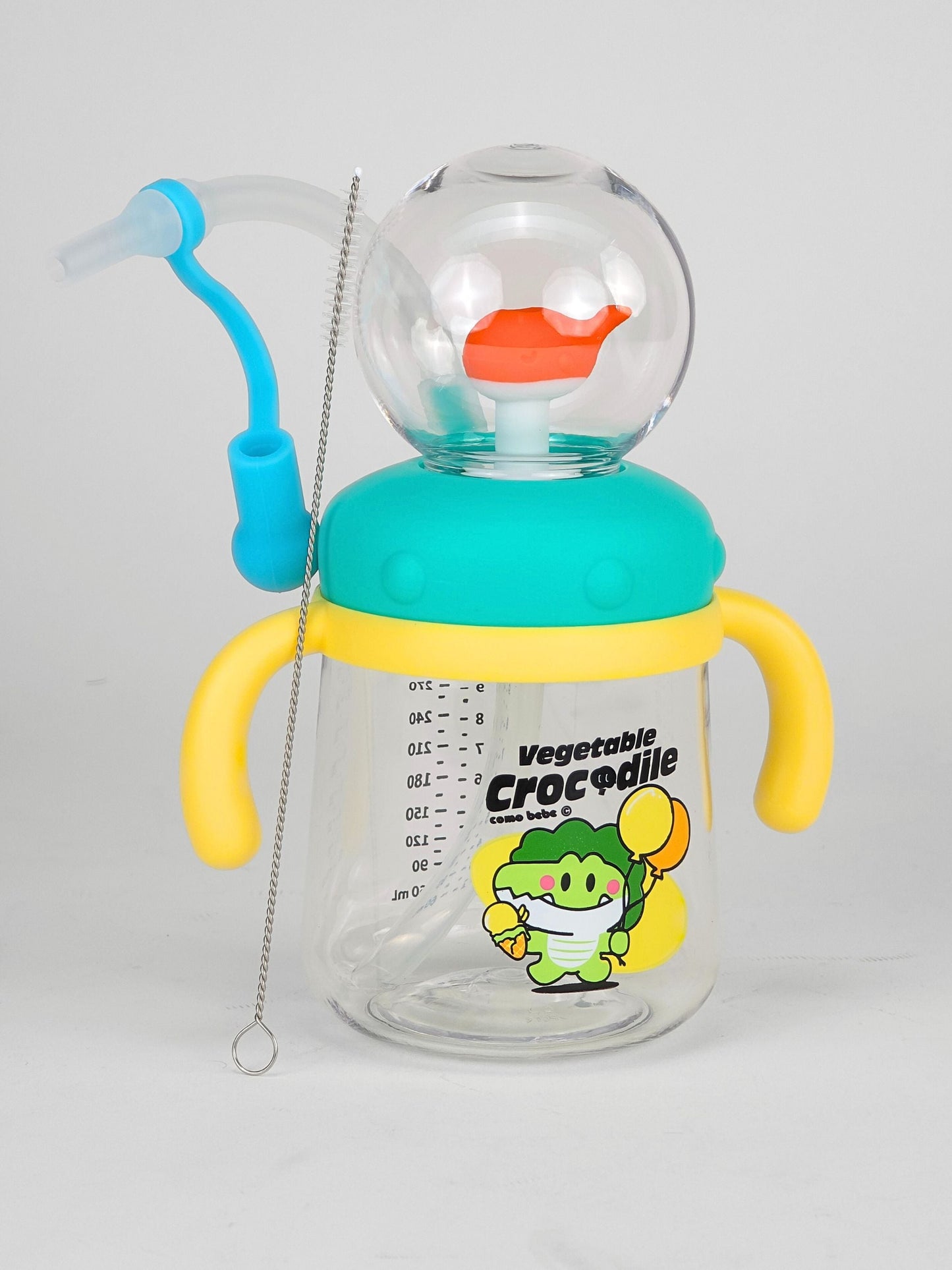 Fountain Whale Bottle – Fun Spill-Proof Toddler Water Bottle | TYKLE