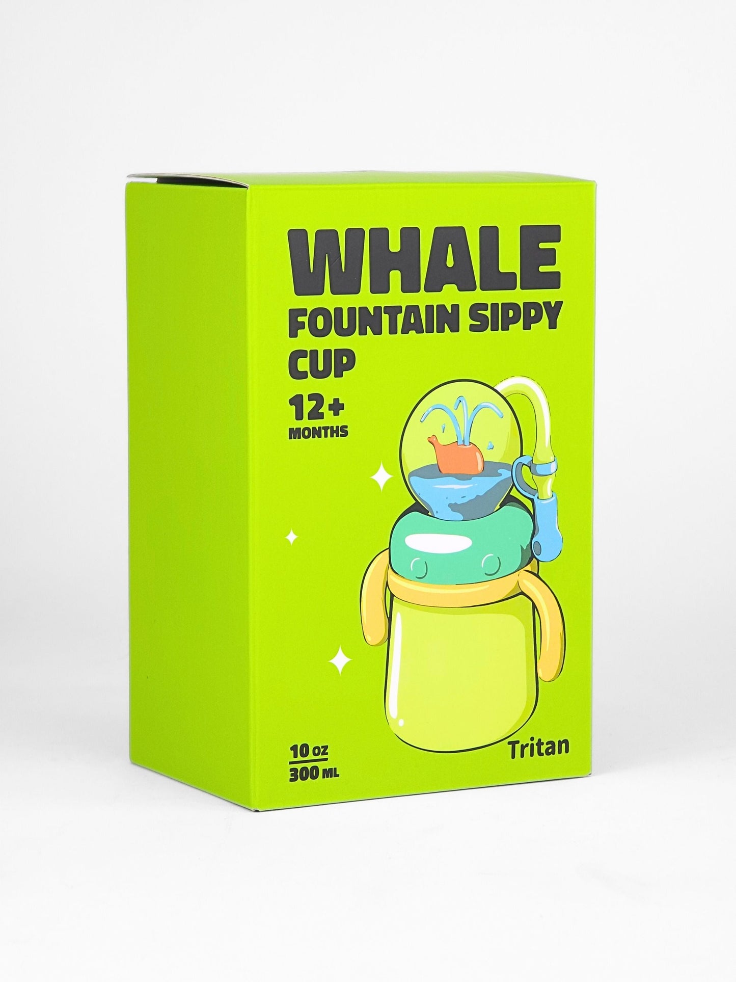 Fountain Whale Bottle – Fun Spill-Proof Toddler Water Bottle | TYKLE