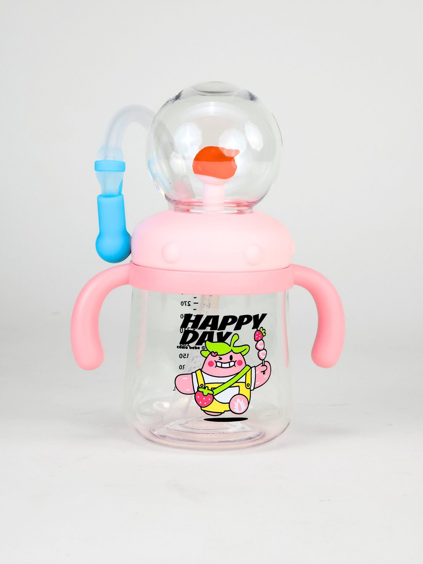 Fountain Whale Bottle – Fun Spill-Proof Toddler Water Bottle | TYKLE