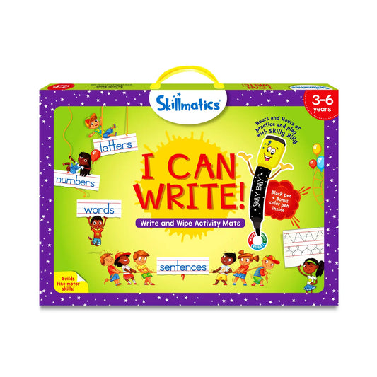 I Can Write | Reusable Activity Mats (ages 3-6)