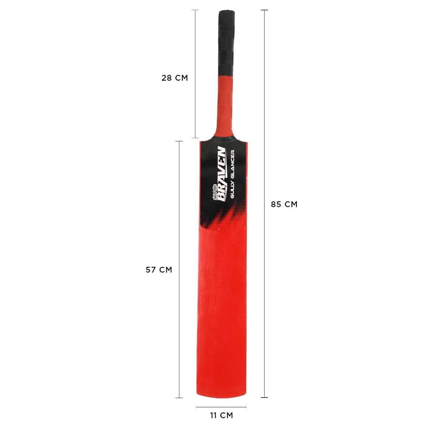 Skoodle Braven Gully-Glancer Timber Scoop Cricket Bat