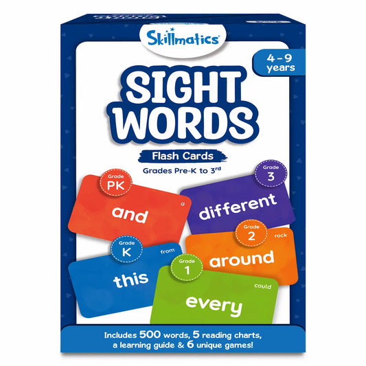 Flash Cards: Sight Words (ages 4-9)