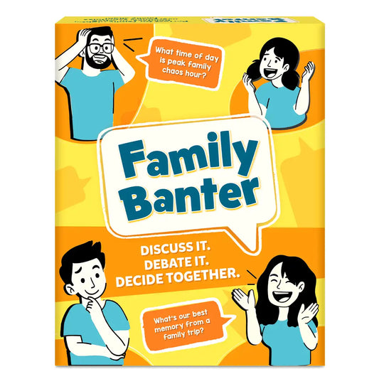 Family Banter | Fun and Hilarious Card Game (ages 6+)