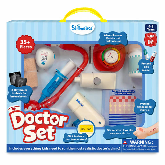 Doctor Set | 35+ Piece Pretend Play Medical Kit (ages 4-8)