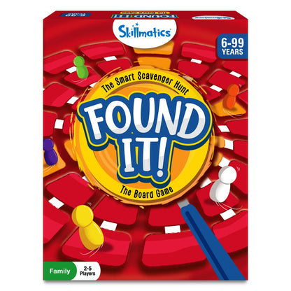 Found It! Board Game | Smart Scavenger Hunt (ages 6+)
