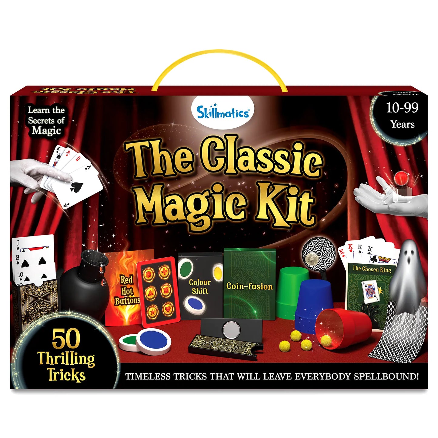 The Classic Magic Kit: Perform 50 Classic Magic Tricks & Illusions (ages 10+)