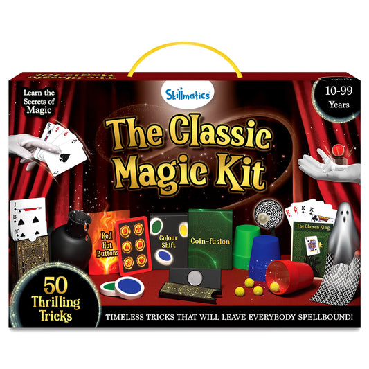 The Classic Magic Kit: Perform 50 Classic Magic Tricks & Illusions (ages 10+)