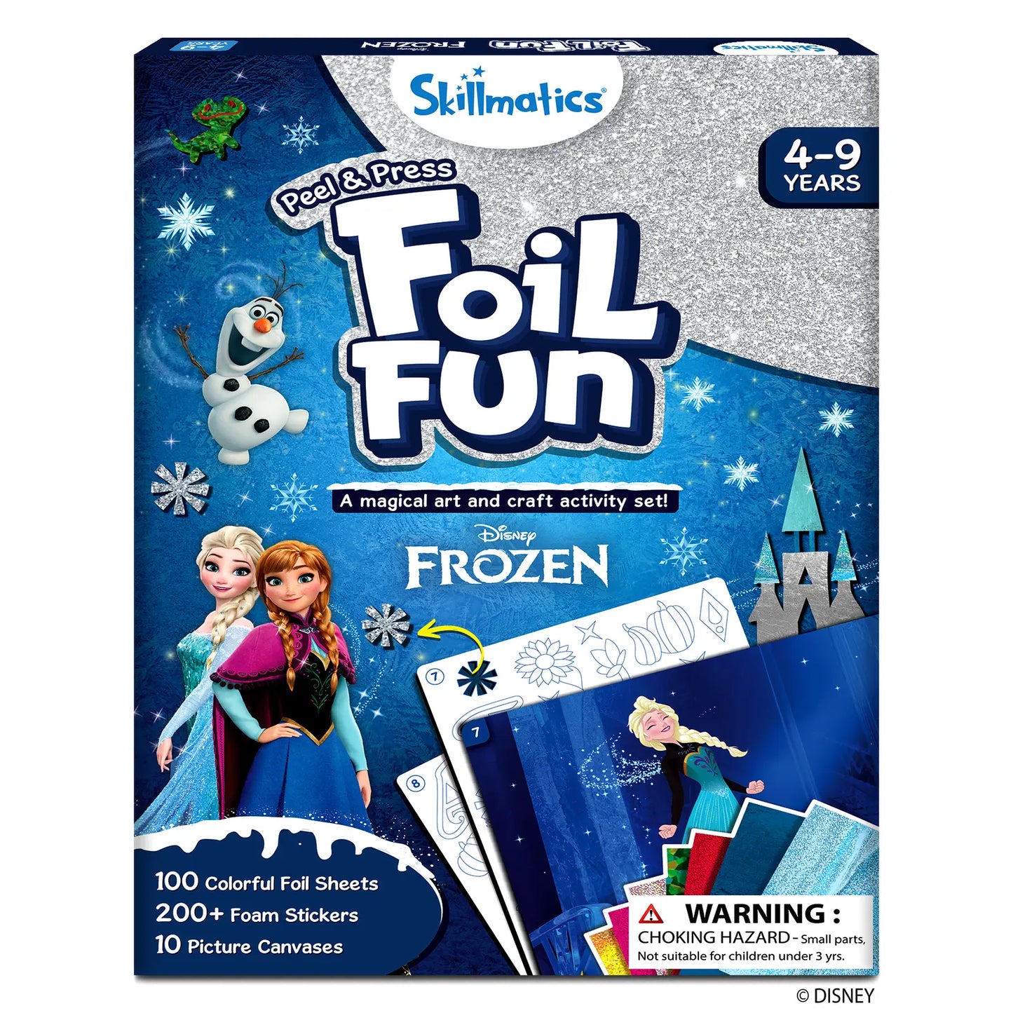 Foil Fun: Disney Frozen | No Mess Art Kit (ages 4-9)