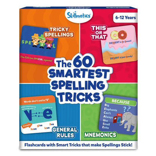 The 60 Smartest Spelling Tricks | Strategies for Writing Practice & Test Prep (ages 6-12)