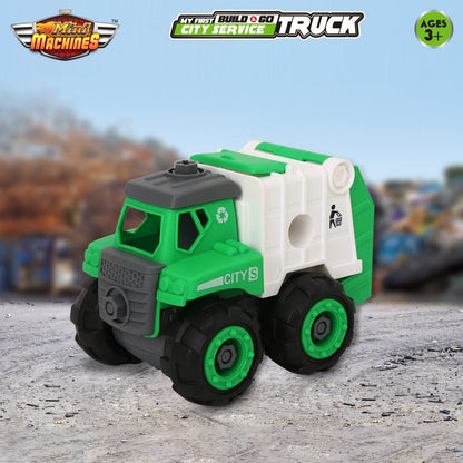Skoodle Build & Go Garbage Compactor Truck